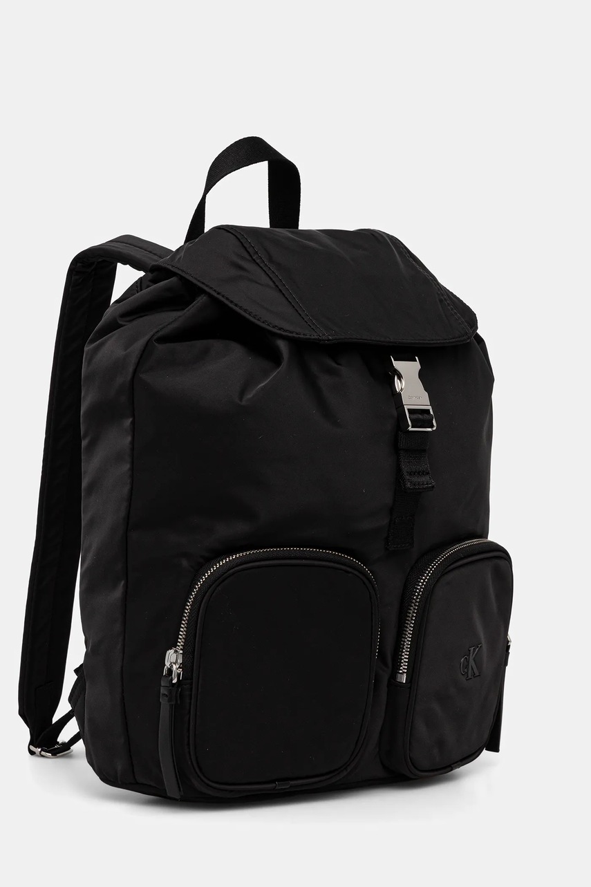 Рюкзак Calvin Klein цвет чёрный большой однотонный LV04F3133G