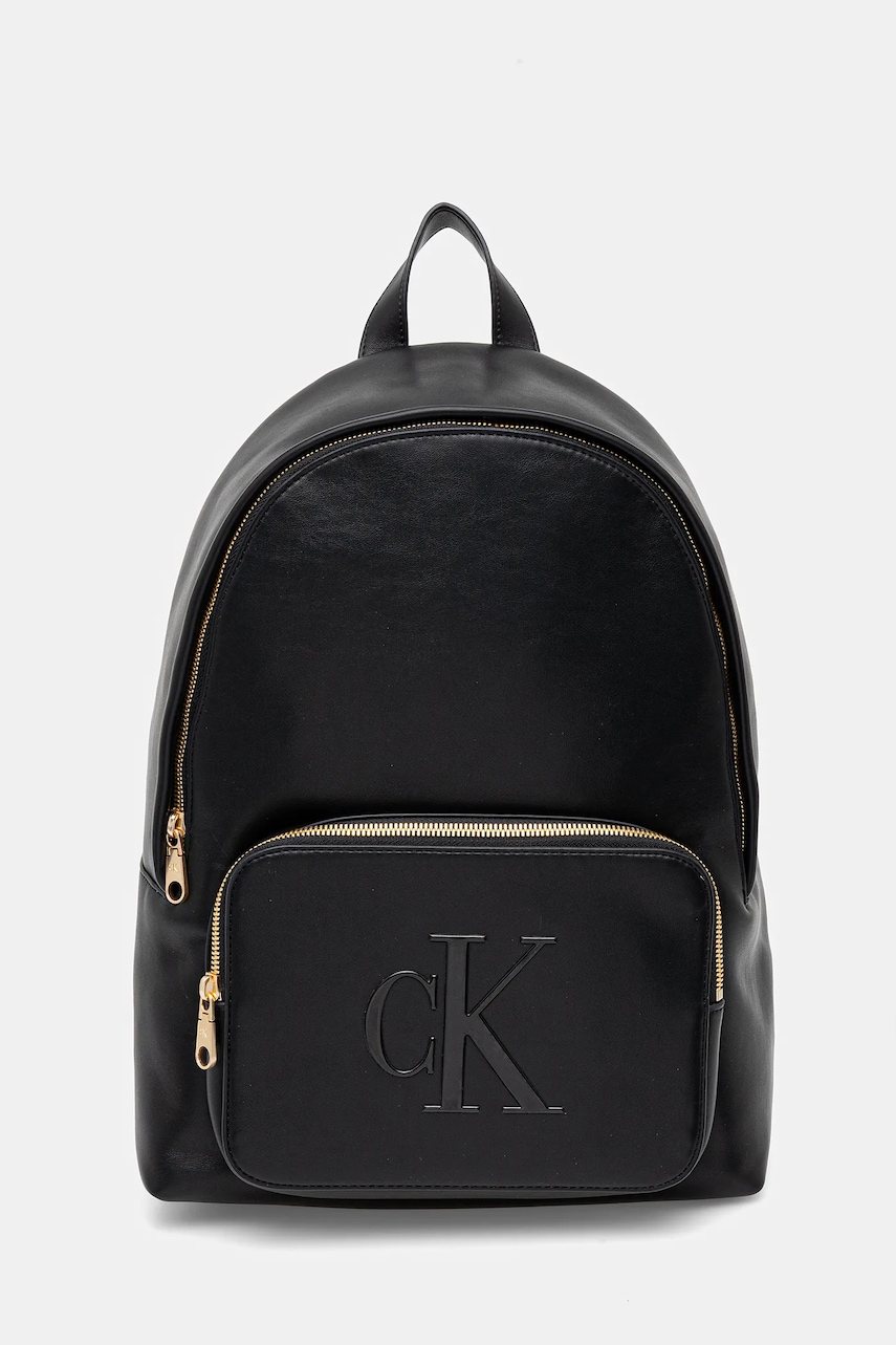 Levně Batoh Calvin Klein dámský, černá barva, velký, LV04F3233G