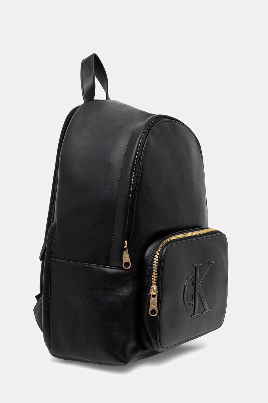 Рюкзак Calvin Klein цвет чёрный большой однотонный LV04F3233G