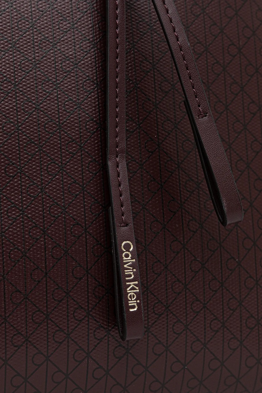 Σακίδιο πλάτης Calvin Klein χρώμα: μπορντό, LV04F3271G φωτογραφία