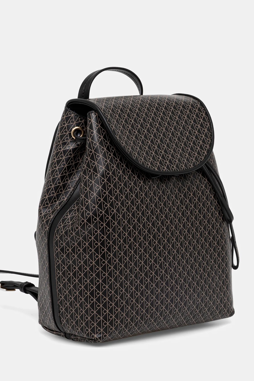 Рюкзак Calvin Klein цвет чёрный маленький узор LV04F3271G