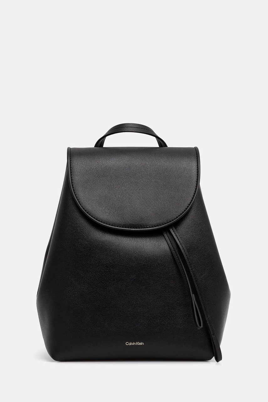 Levně Batoh Calvin Klein dámský, černá barva, malý, LV04F3297G