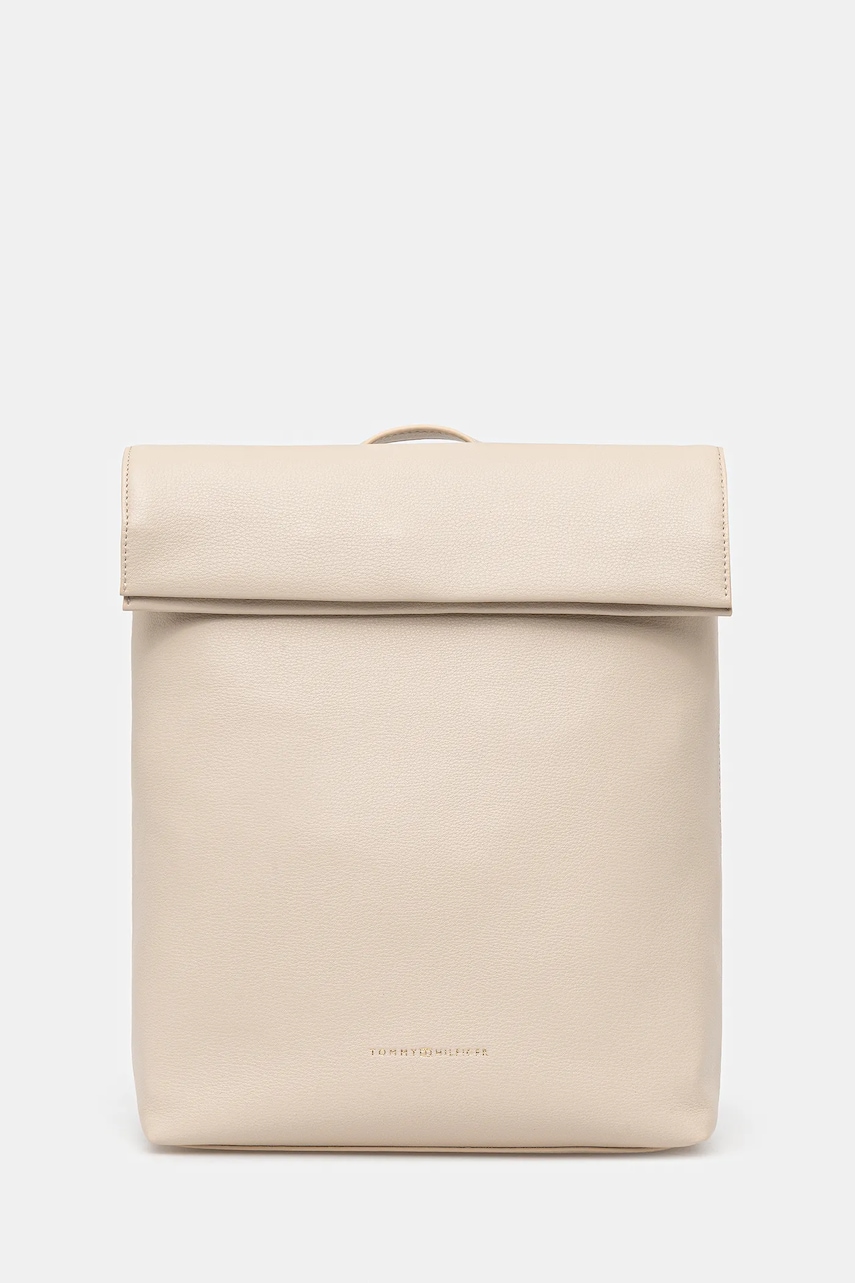 Levně Batoh Tommy Hilfiger dámský, béžová barva, velký, AW0AW17654