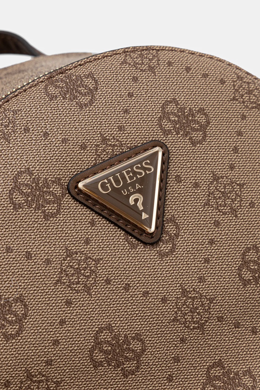 Σακίδιο πλάτης Guess SILIA χρώμα: μπεζ, TWGP98 90032 φωτογραφία