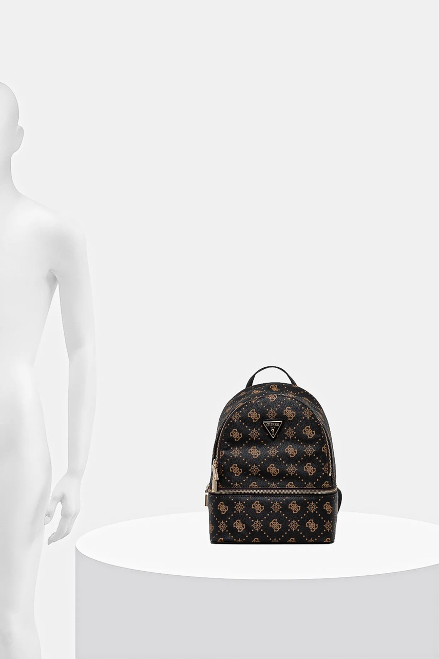 Σακίδιο πλάτης Guess SILIA χρώμα: καφέ, TWGP98 90032 φωτογραφία