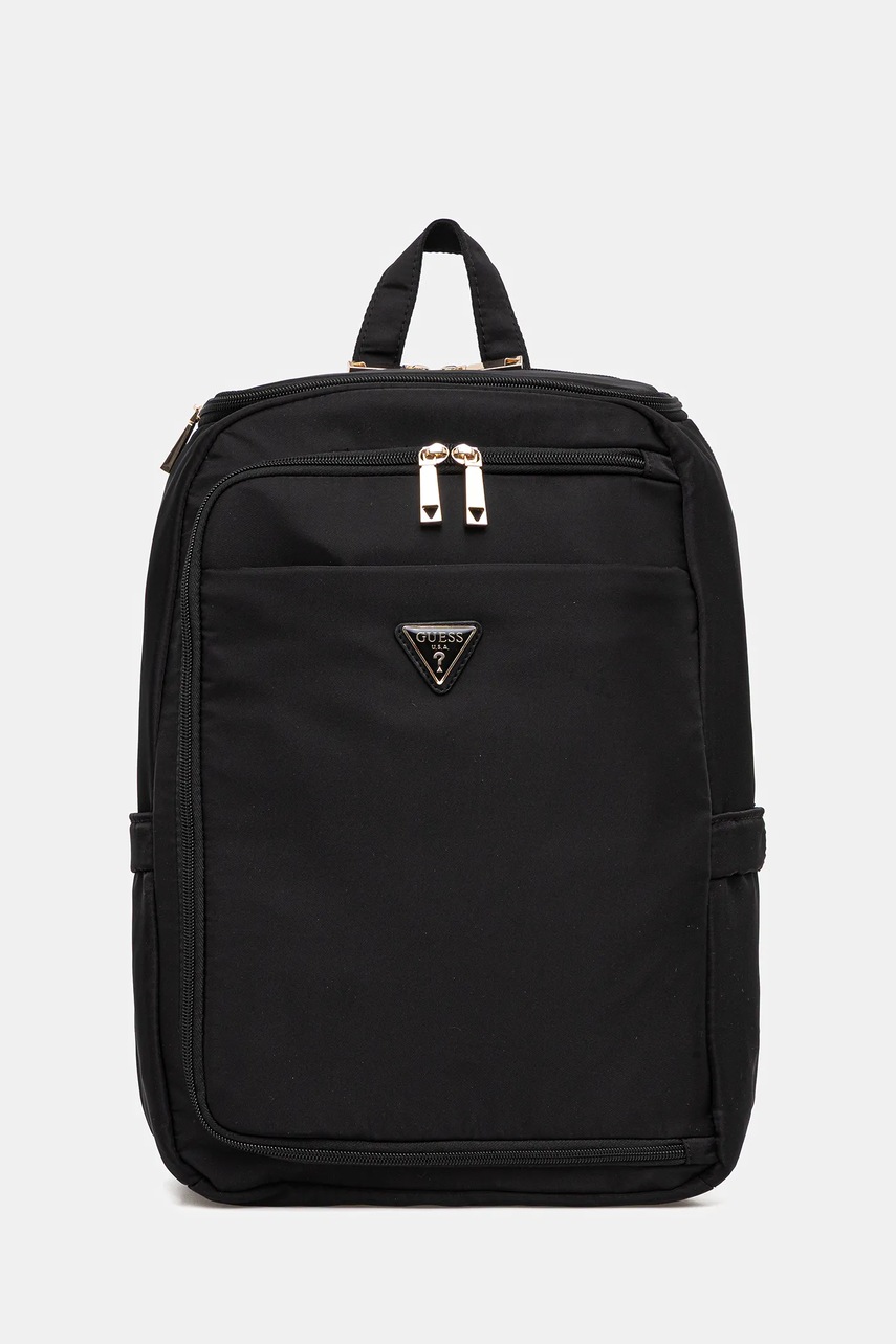 Levně Batoh Guess FOLLIE dámský, černá barva, velký, TWNN96 76034