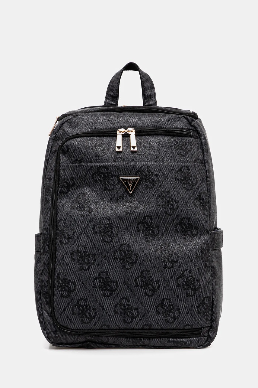 Levně Batoh Guess BERTA dámský, šedá barva, velký, TWOB86 88033