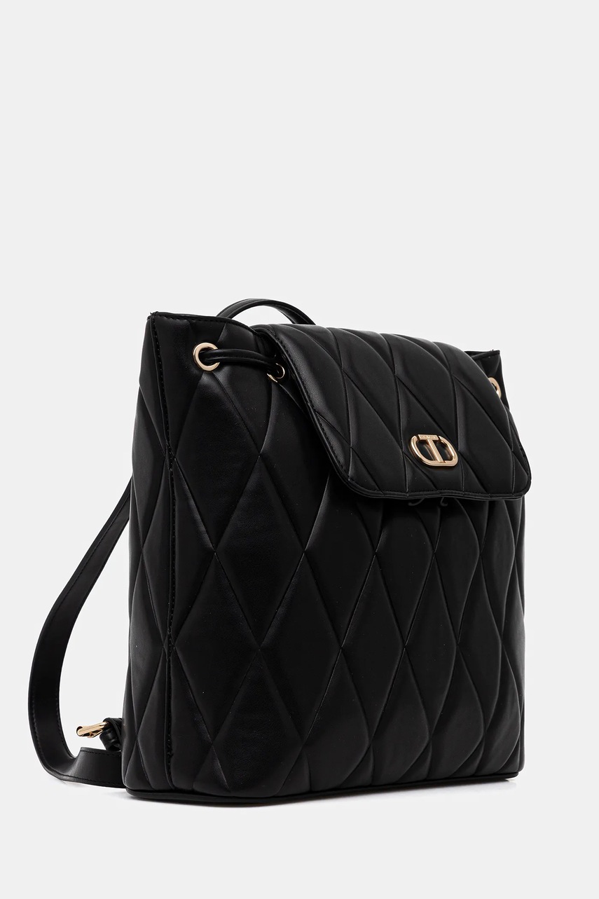 Рюкзак Twinset цвет чёрный большой однотонный 252TB7055