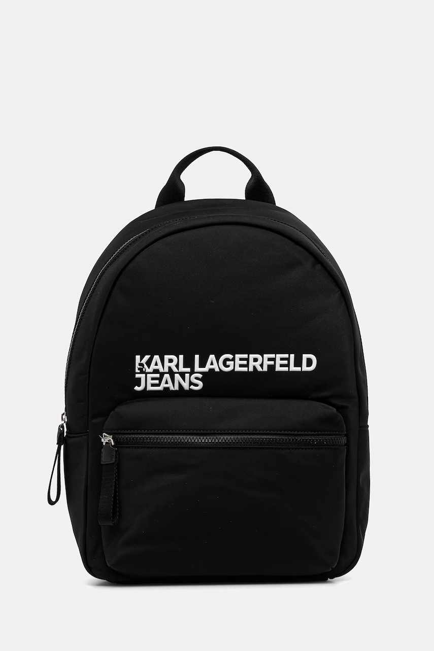 Karl Lagerfeld Jeans rucsac culoarea negru, mare, uni, A4W30294