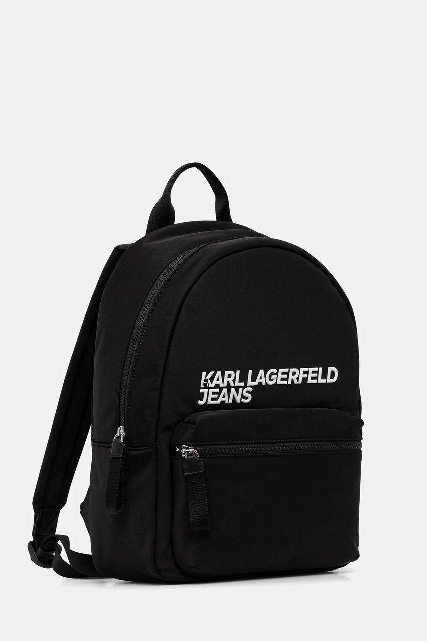 Рюкзак Karl Lagerfeld Jeans цвет чёрный большой однотонный A4W30294