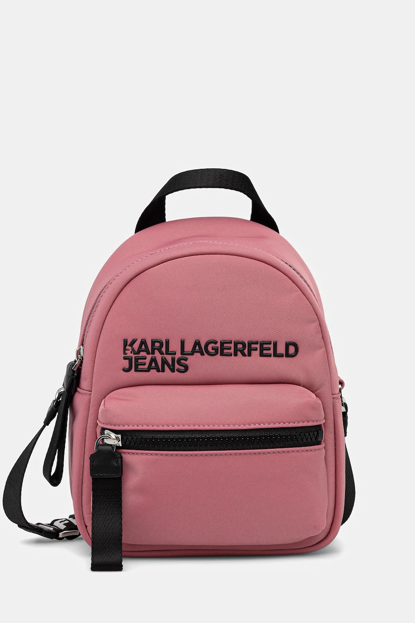 Karl Lagerfeld Jeans borsetă culoarea roz, A3W30351
