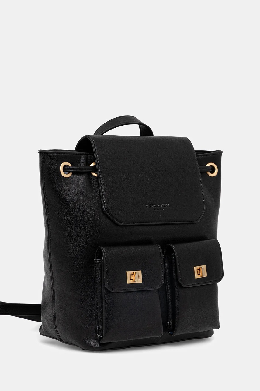 Рюкзак U.S. Polo Assn. Clark цвет чёрный маленький однотонный BIU0K8856WVP Рюкзак U.S. Polo Assn. Clark цвет чёрный маленький однотонный BIU0K8856WVP