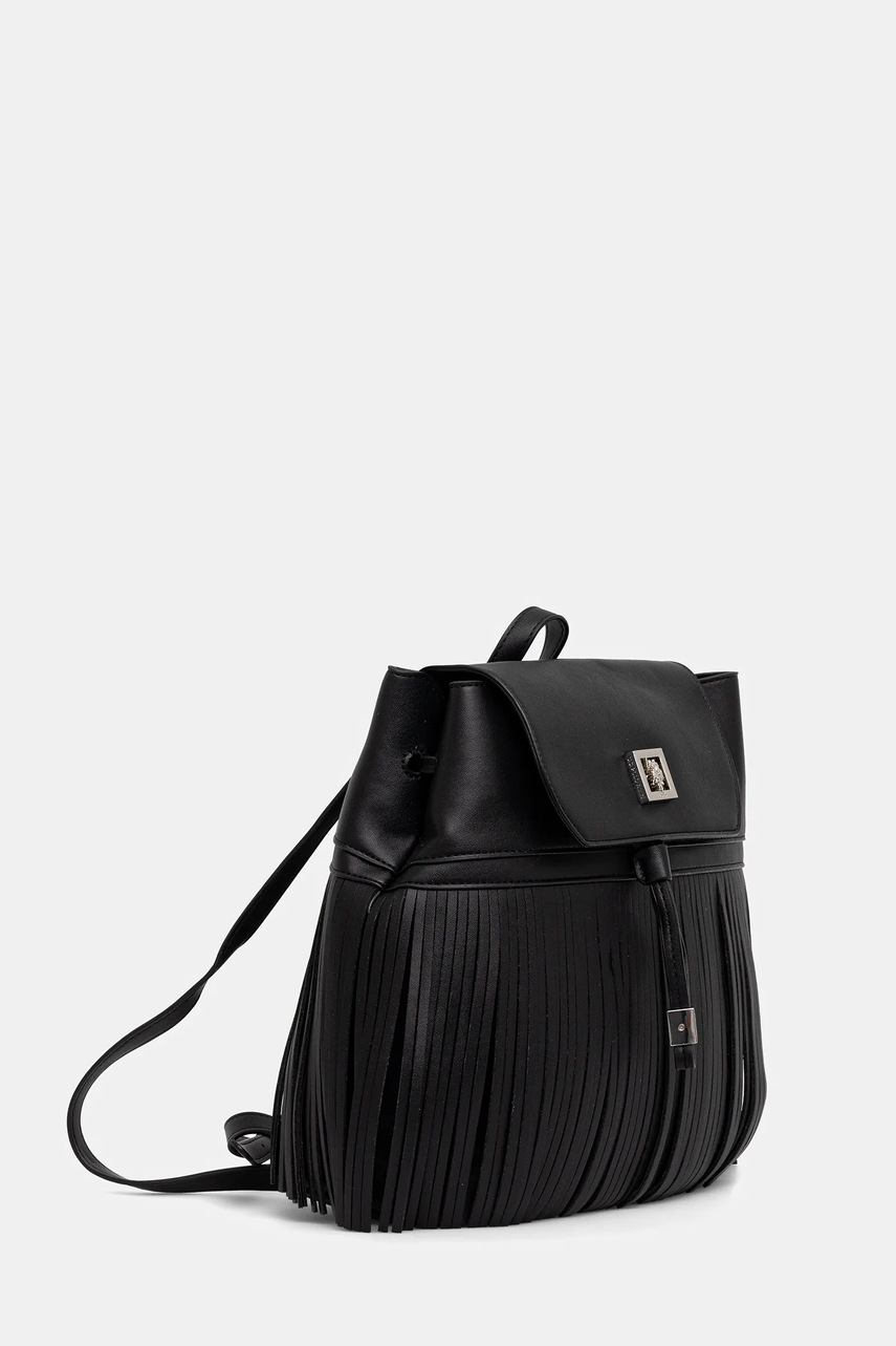 Рюкзак U.S. Polo Assn. Alba цвет чёрный маленький однотонный BIU0B8866WWI Рюкзак U.S. Polo Assn. Alba цвет чёрный маленький однотонный BIU0B8866WWI