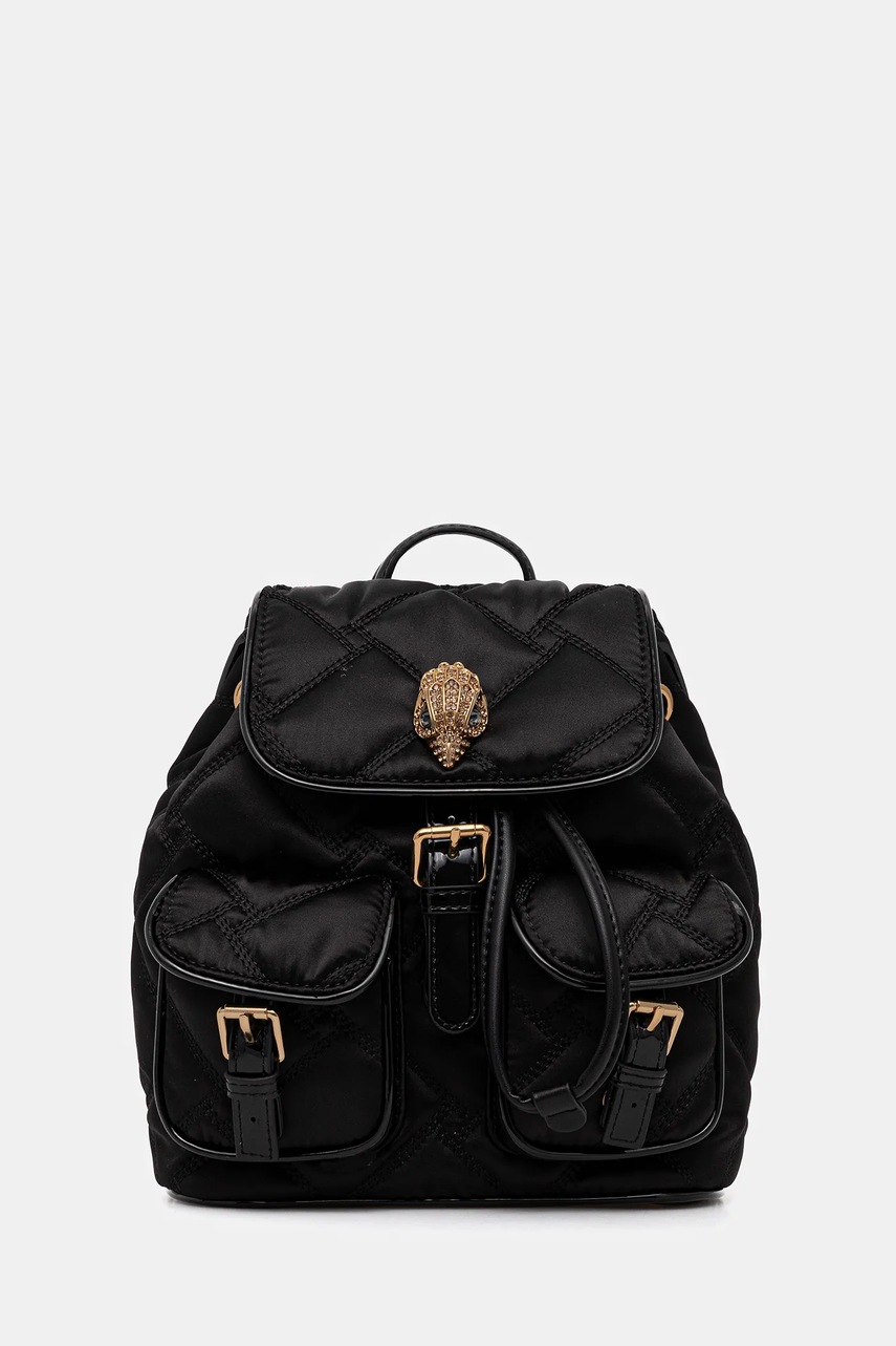 Kurt Geiger London rucsac HOXTON culoarea negru, mic, uni, 5023600229