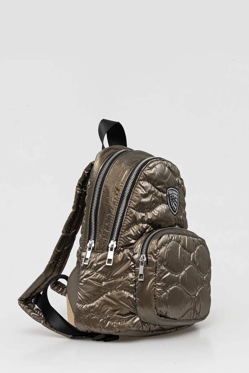 Рюкзак Blauer цвет зелёный маленький однотонный WAVE03