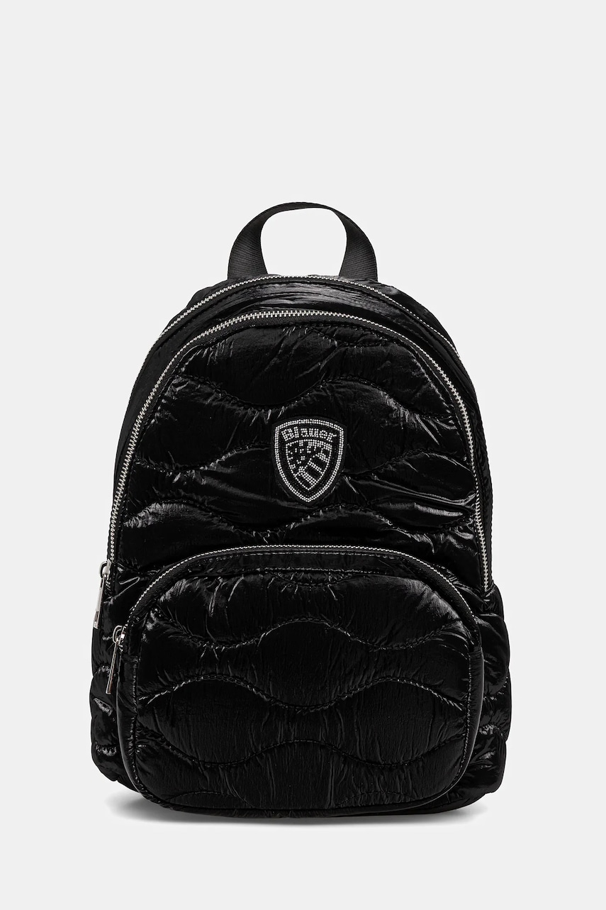 Blauer rucsac culoarea negru, mic, uni, WAVE03
