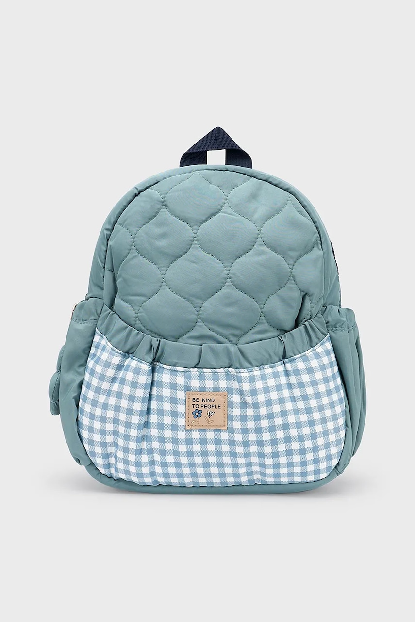 Mayoral ghiozdan copii culoarea verde, mic, cu imprimeu, 10087