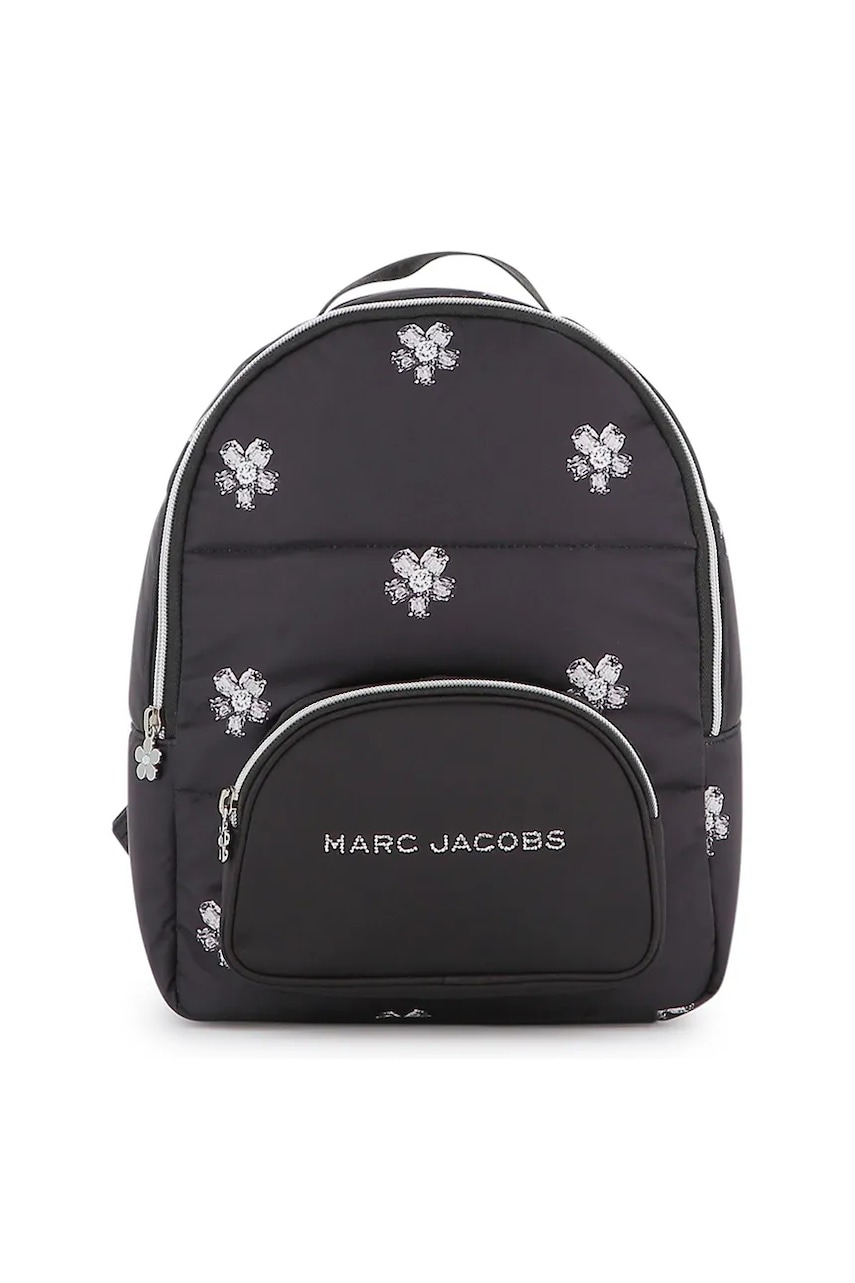 Marc Jacobs ghiozdan copii culoarea negru, mic, cu imprimeu, W60683
