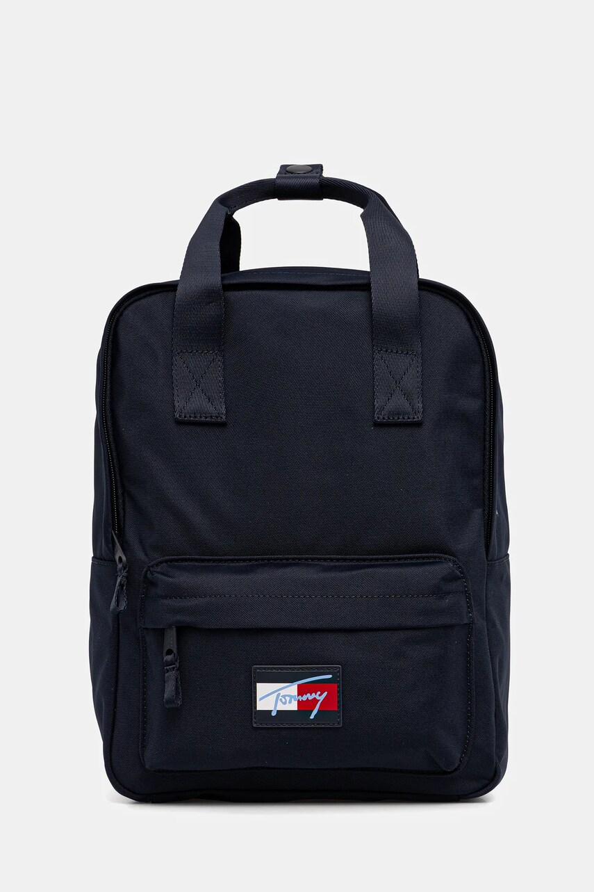 Levně Dětský batoh Tommy Hilfiger tmavomodrá barva, velký, AU0AU02017