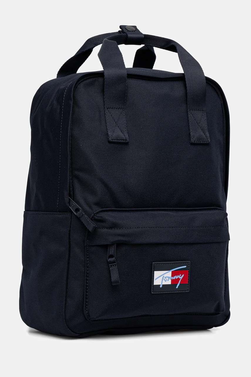 Детский рюкзак Tommy Hilfiger цвет синий большой однотонная AU0AU02017