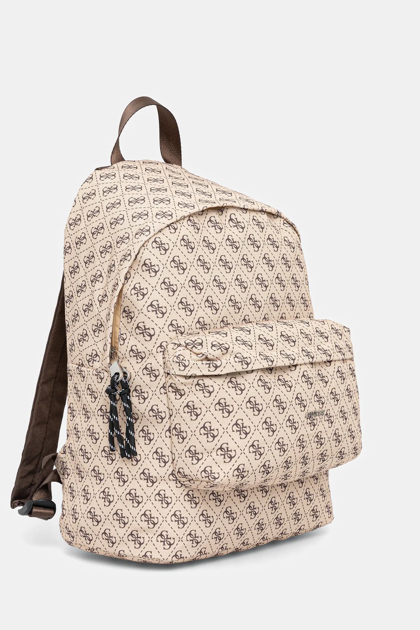 Детский рюкзак Guess цвет бежевый большой узор H5YZ00 WGCS0