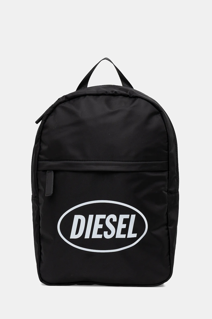 Diesel ghiozdan copii WISTY BAGS culoarea negru, mare, cu imprimeu, J02334