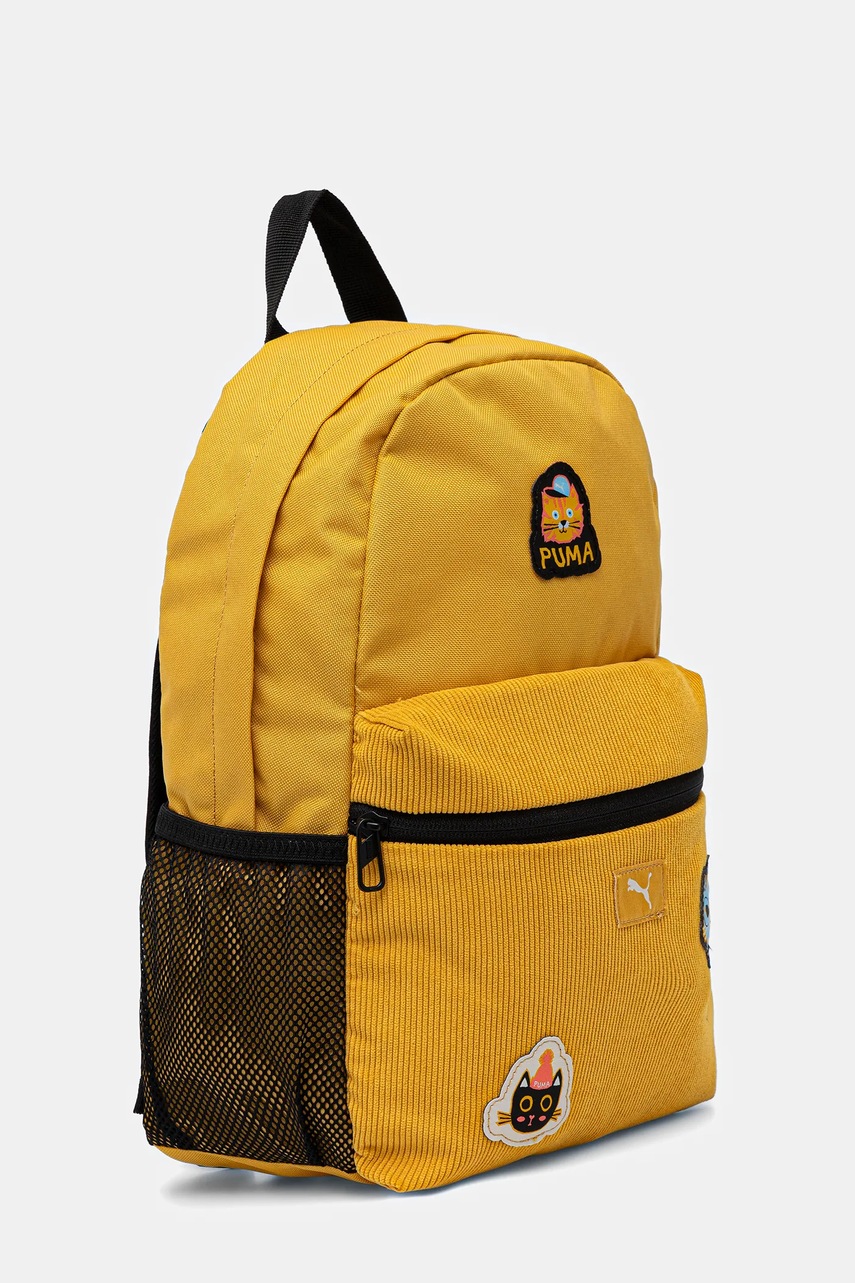 Детский рюкзак Puma ESSENTIALS Small Backpack цвет жёлтый маленький узор 091755