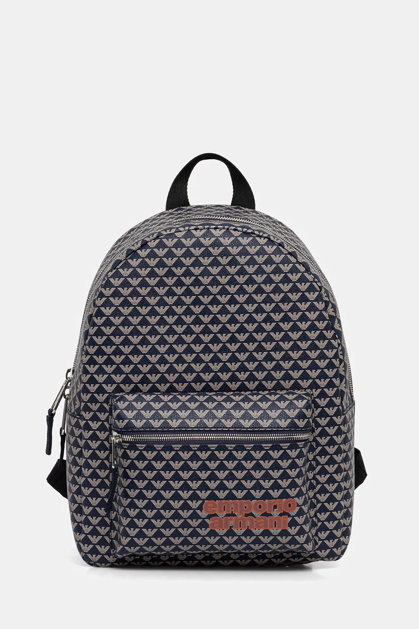 Levně Batoh Emporio Armani tmavomodrá barva, velký, EB000840 AF18974