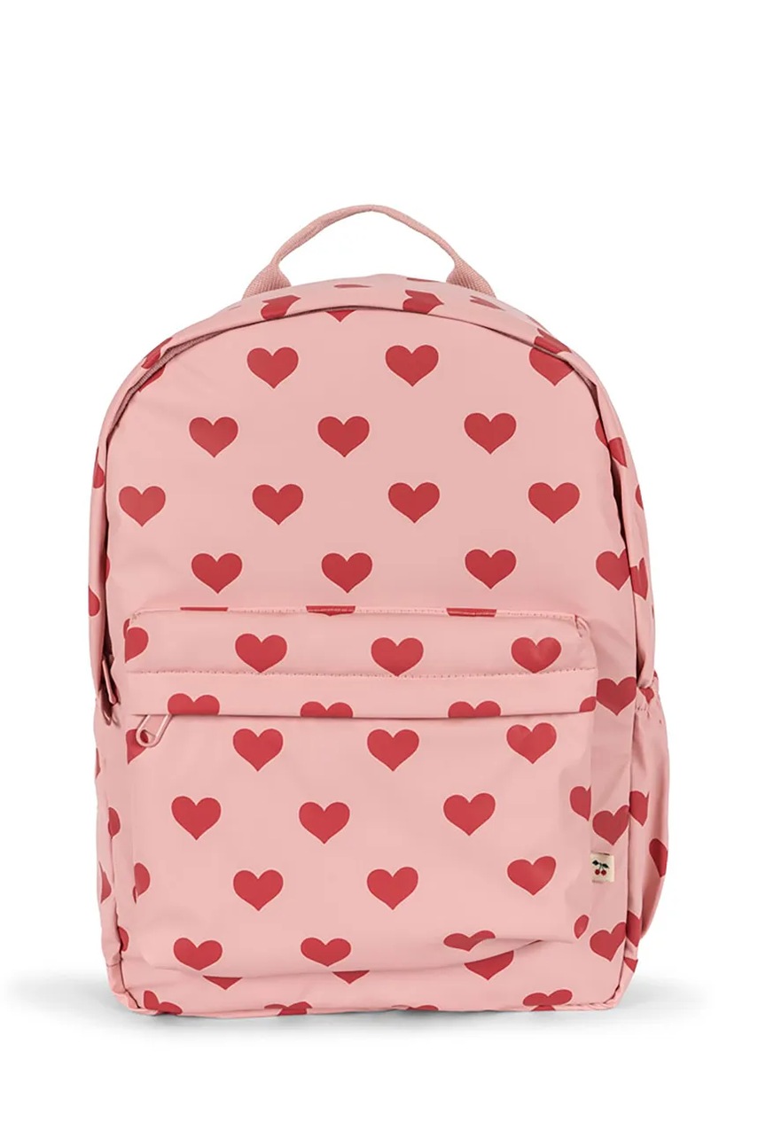 Konges Sløjd ghiozdan copii RAINY KIDS BACKPACK MIDI culoarea roz, mic, cu model, KS103529