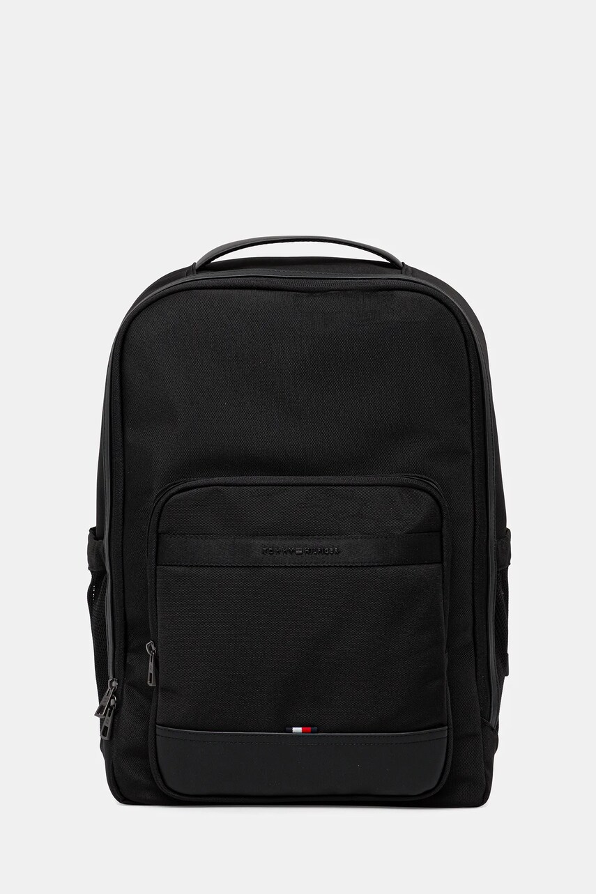 Levně Batoh Tommy Hilfiger pánský, černá barva, velký, AM0AM13469