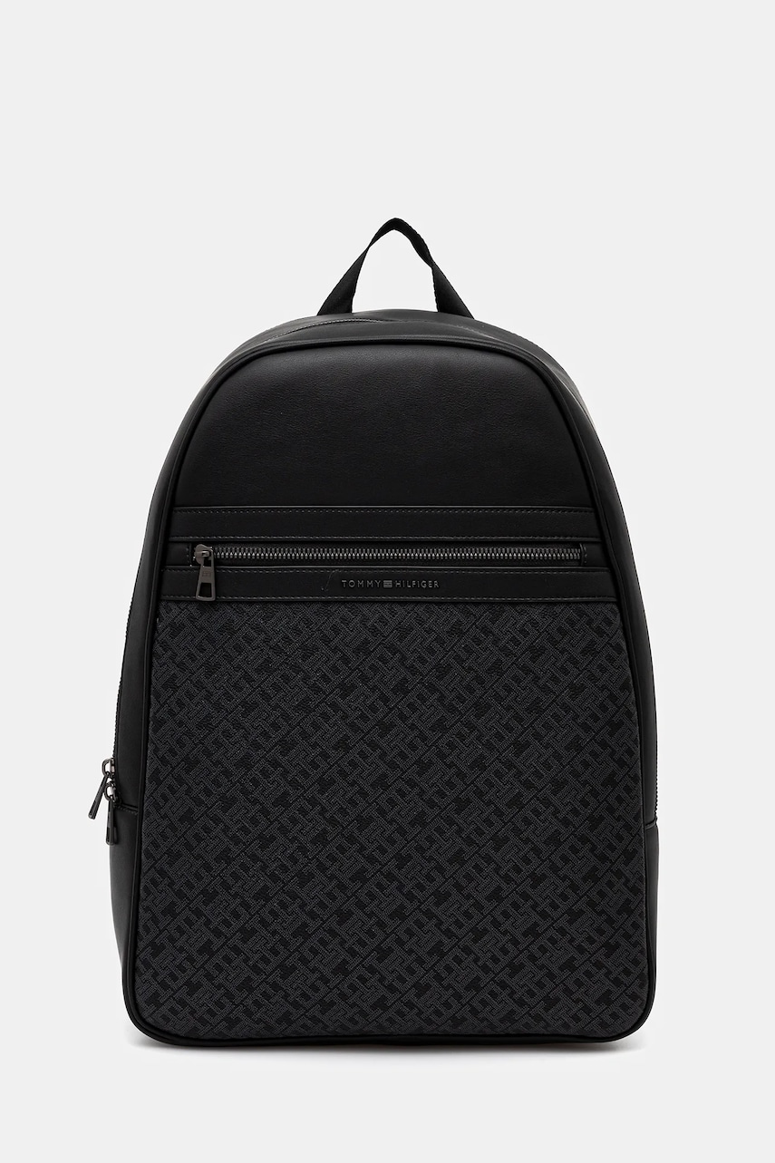 Levně Batoh Tommy Hilfiger pánský, černá barva, velký, AM0AM13490