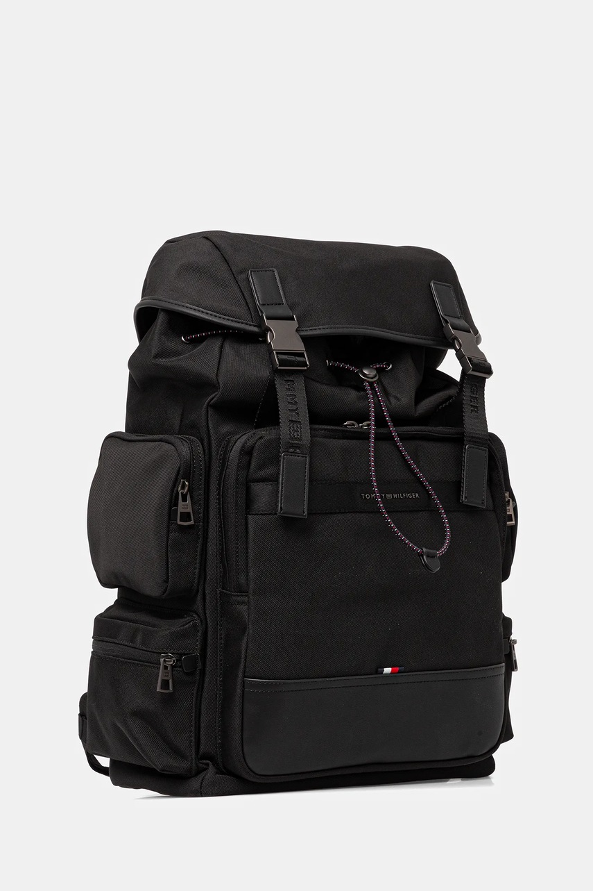 Рюкзак Tommy Hilfiger цвет чёрный большой однотонная AM0AM13548