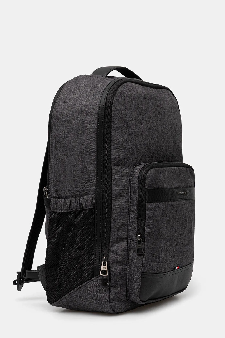 Рюкзак Tommy Hilfiger цвет серый большой однотонная AM0AM13555