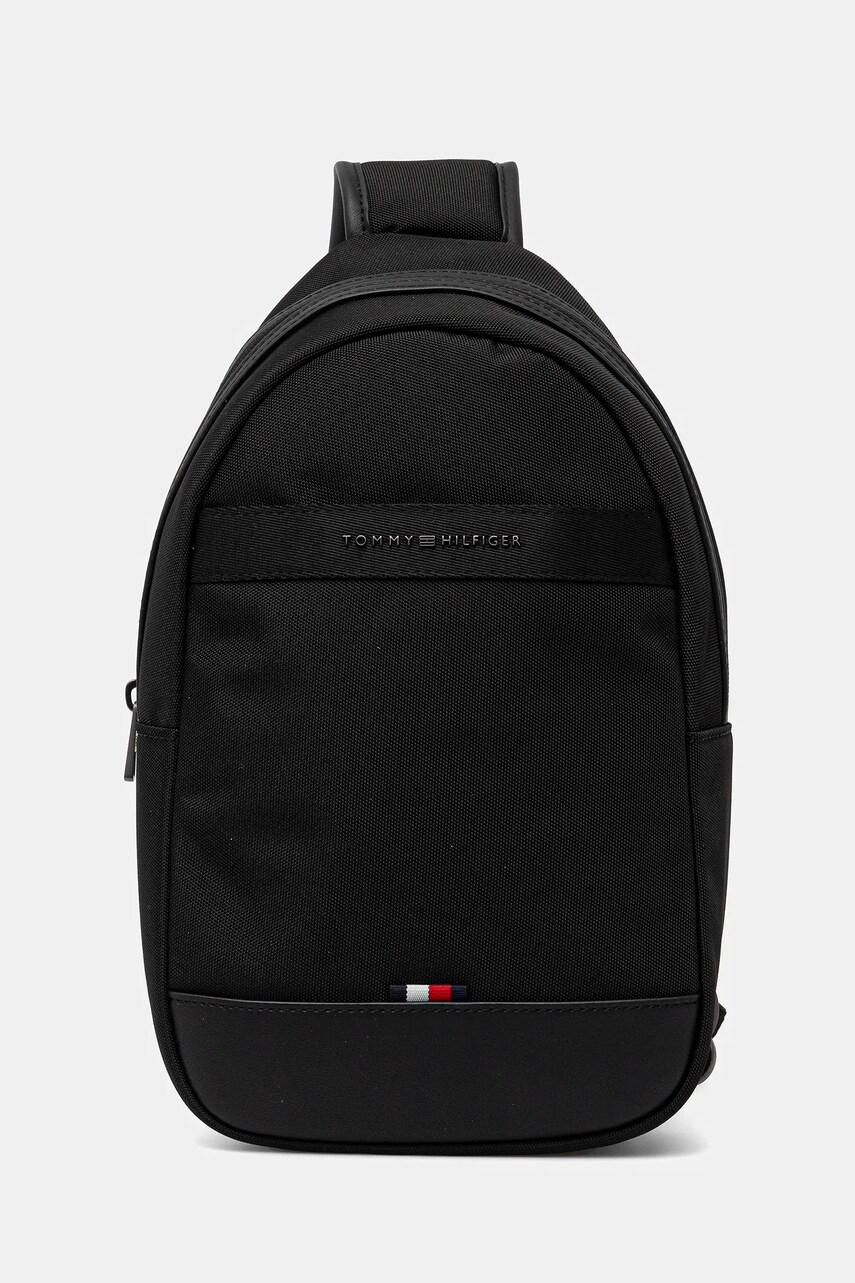 Levně Batoh Tommy Hilfiger černá barva, malý, AM0AM13572