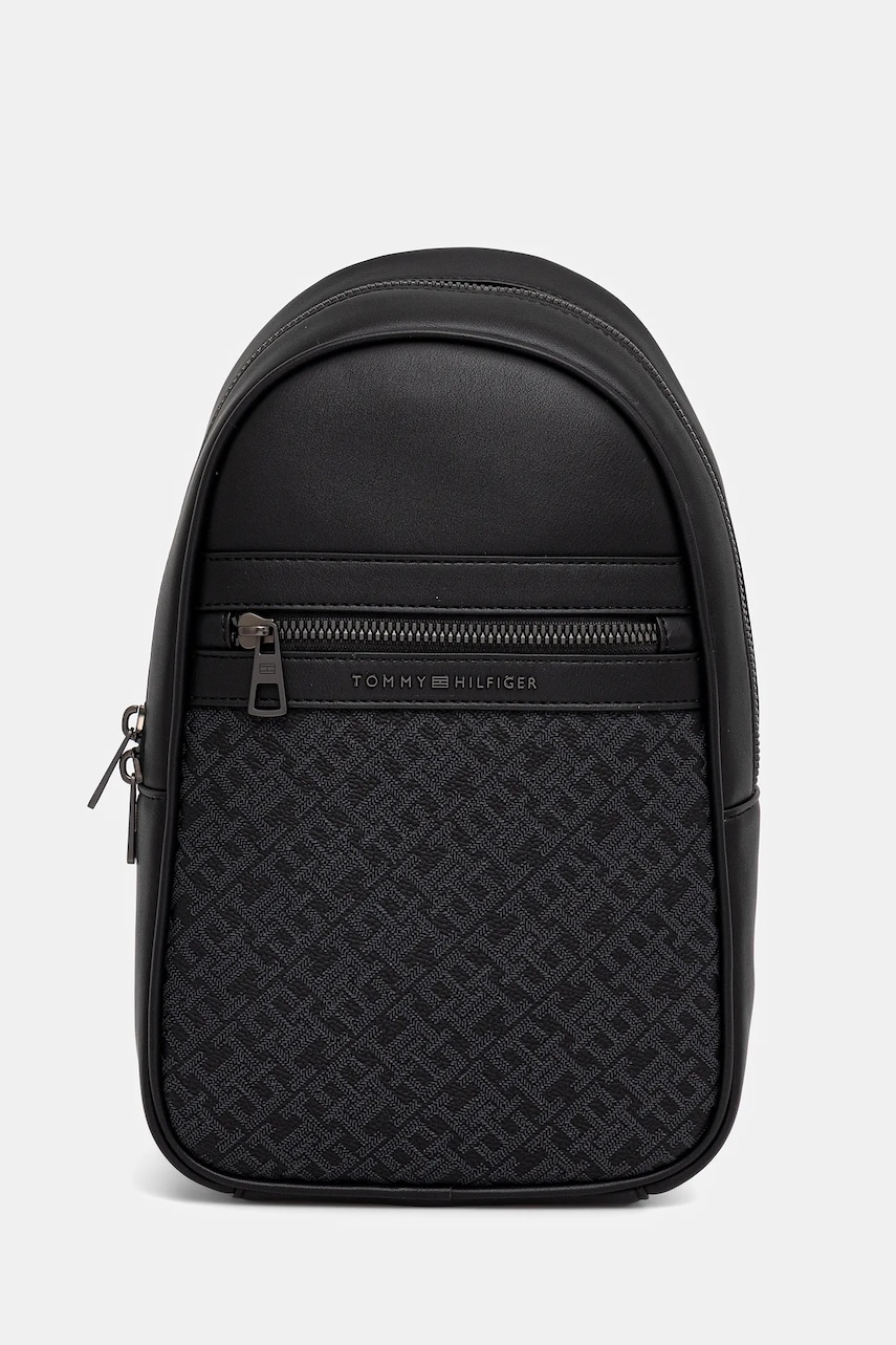 Levně Batoh Tommy Hilfiger černá barva, malý, AM0AM13578