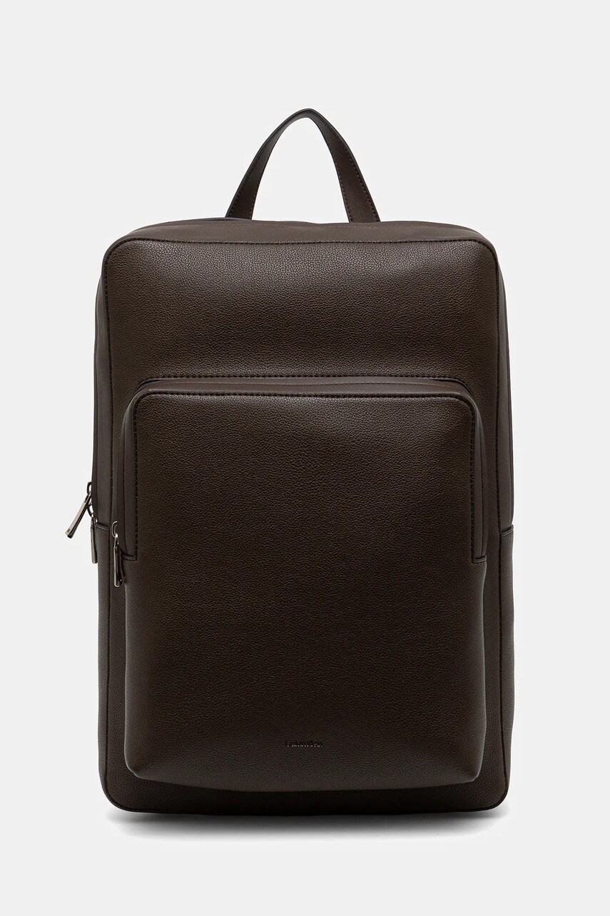Levně Batoh Calvin Klein pánský, hnědá barva, velký, LV04D3005G