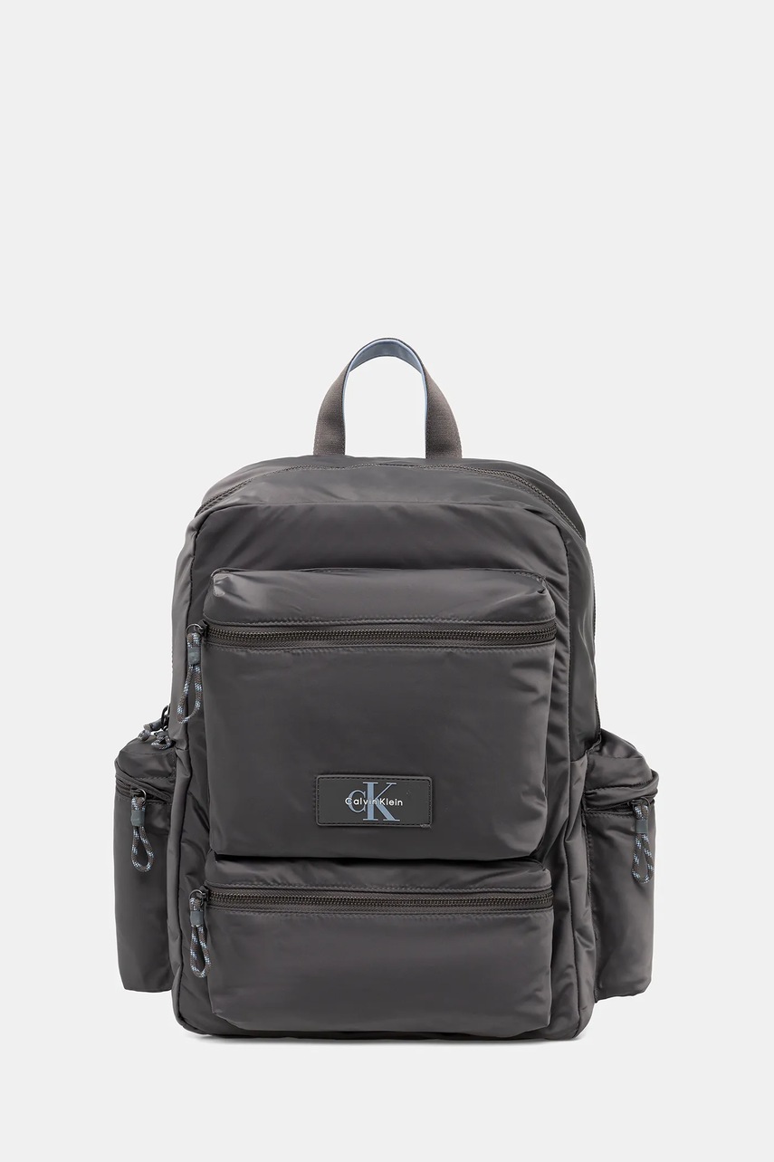 Levně Batoh Calvin Klein pánský, šedá barva, velký, LV04G3122G