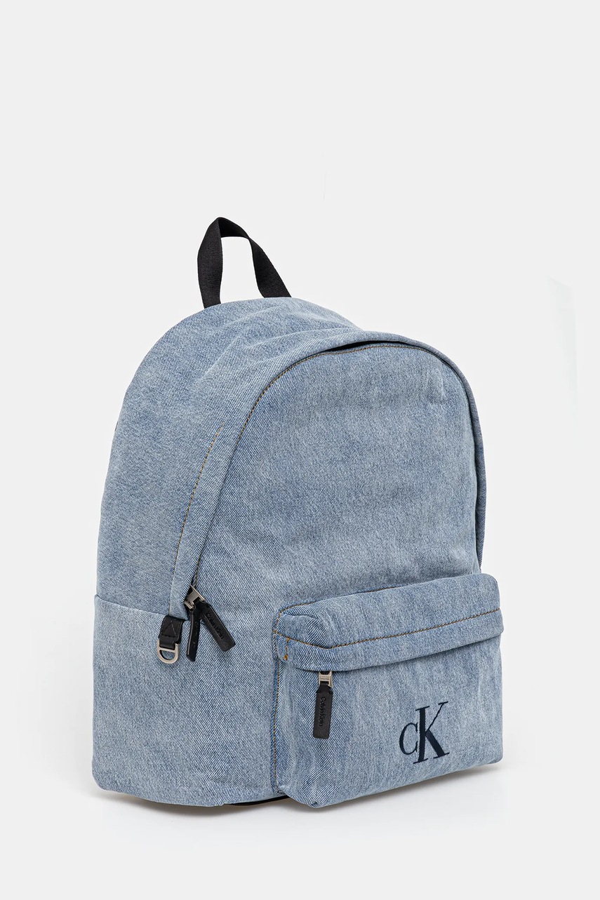 Джинсовый рюкзак Calvin Klein большой однотонная LV04G3138G