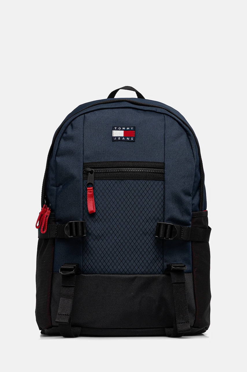 Tommy Jeans rucsac culoarea bleumarin, mare, uni, AM0AM13402