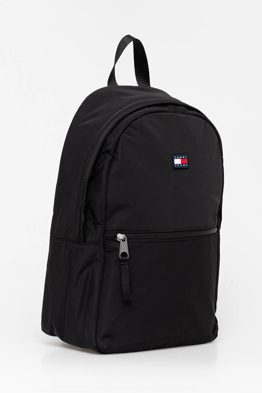 Рюкзак Tommy Jeans цвет чёрный большой однотонная AM0AM13404 Рюкзак Tommy Jeans цвет чёрный большой однотонная AM0AM13404