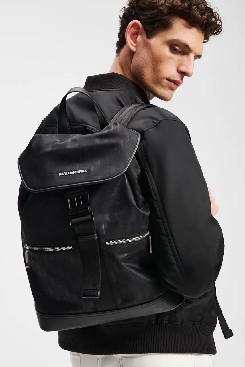 Рюкзак Karl Lagerfeld цвет чёрный большой A3M30162