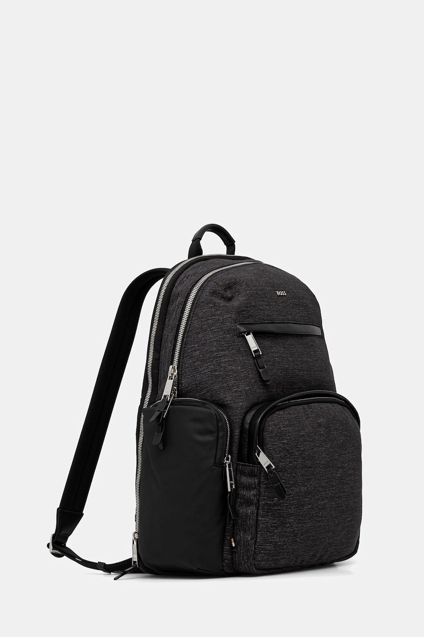 Рюкзак BOSS цвет серый большой однотонный 50548018 Рюкзак BOSS цвет серый большой однотонный 50548018