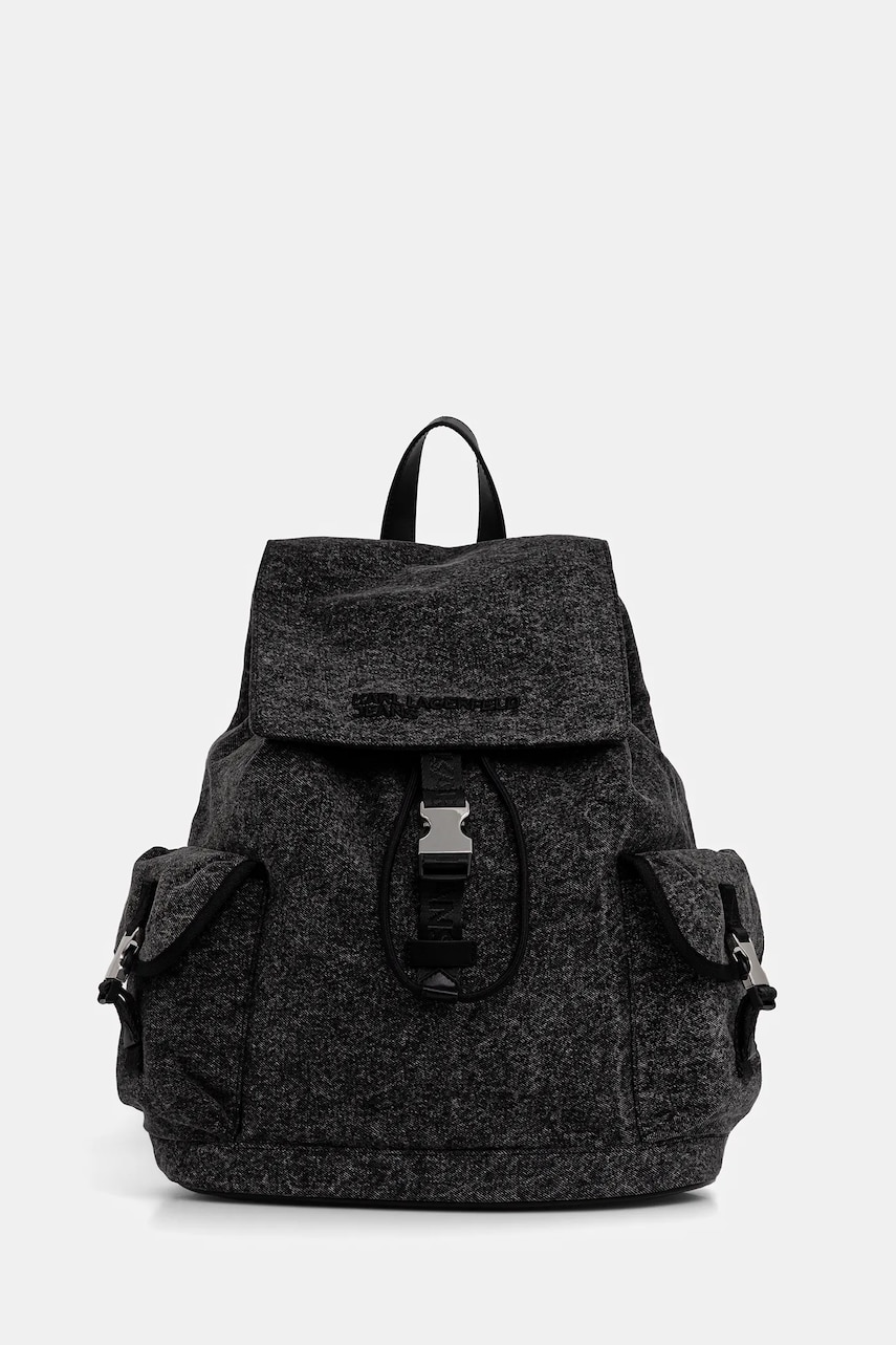 Karl Lagerfeld Jeans rucsac culoarea gri, mare, uni, A3M30251