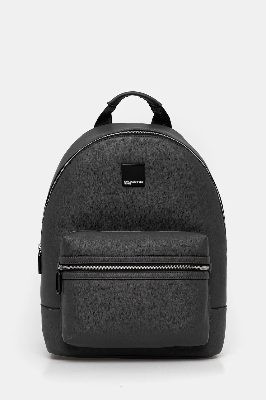 Karl Lagerfeld Jeans rucsac culoarea gri, mare, uni, A3M30335
