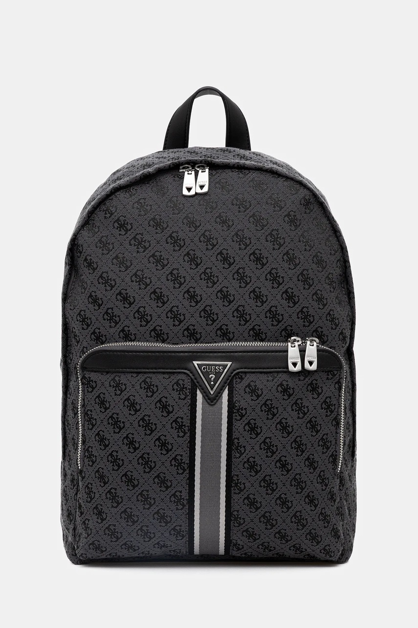 Levně Batoh Guess MILANO pánský, šedá barva, velký, HMMIST P5111