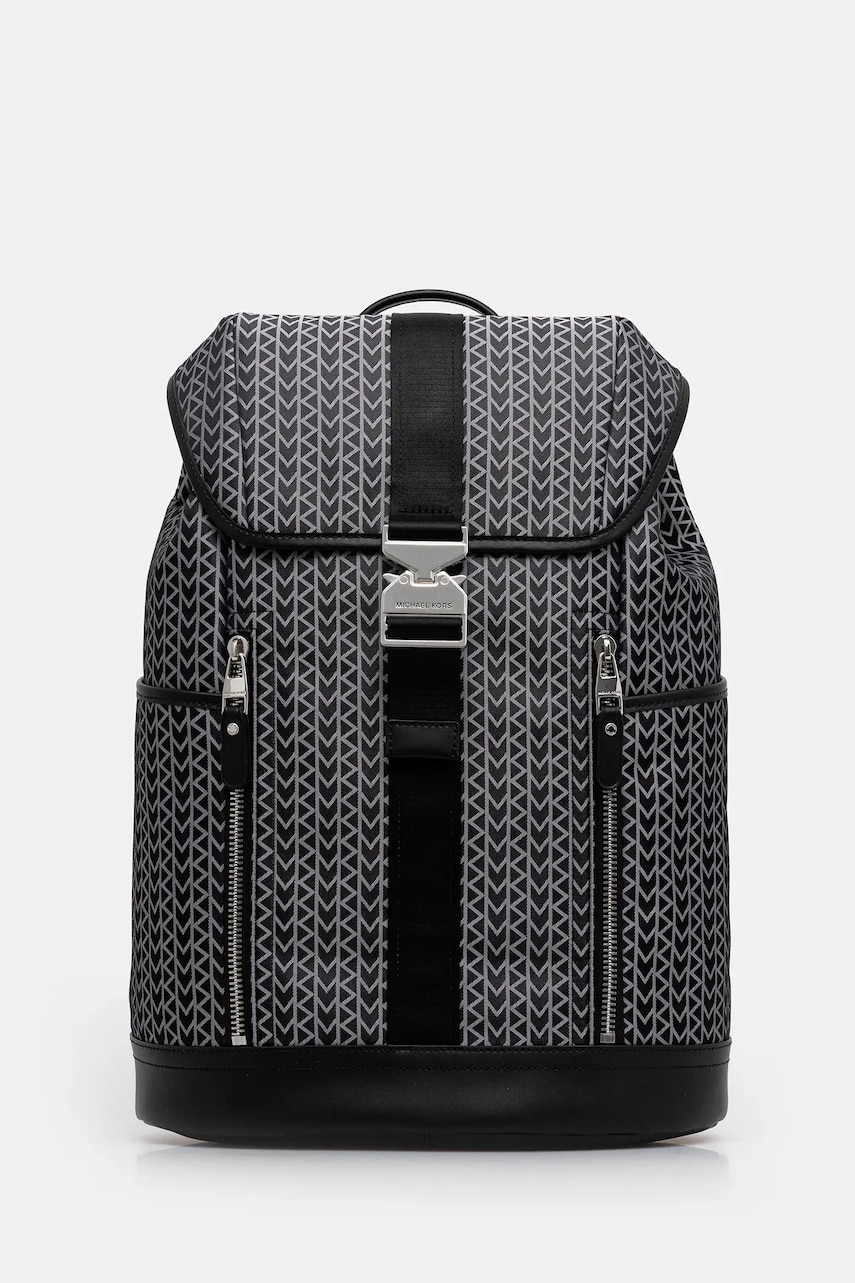 Michael Kors rucsac ELI culoarea negru, mare, cu imprimeu, 33T5LEEB8O