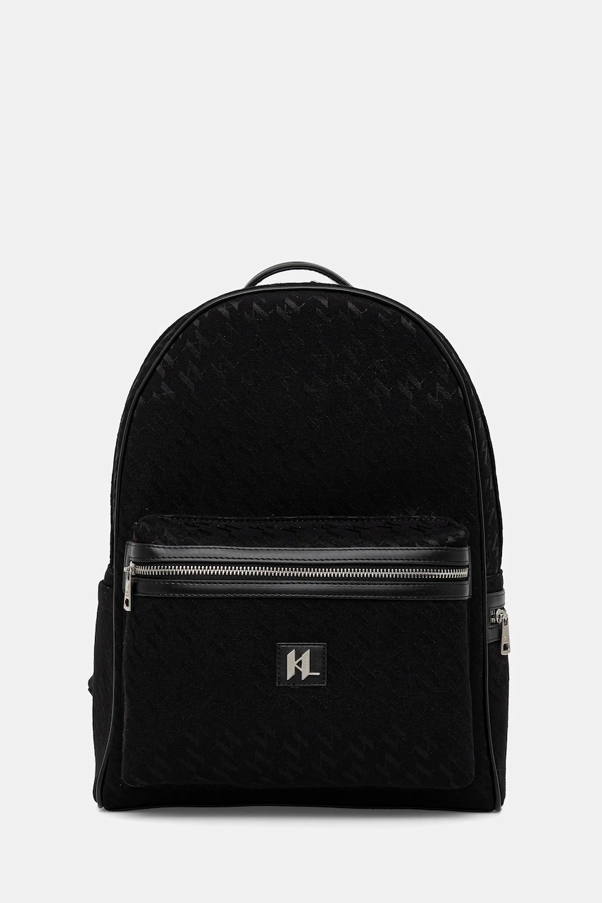 Karl Lagerfeld rucsac culoarea negru, mare, modelator, 554115.805925