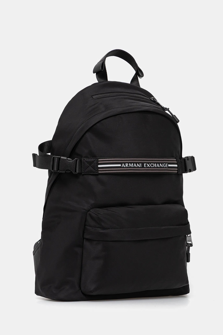 Рюкзак Armani Exchange цвет чёрный большой однотонный XM001604 AF17206