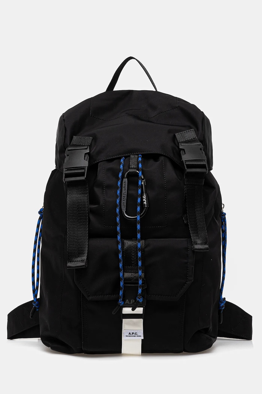 Levně Batoh A.P.C. sac a dos trek pánský, černá barva, velký, PAAGR.H62220