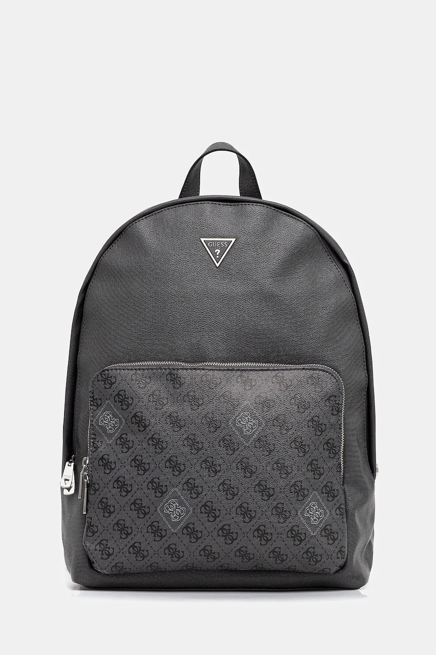 Levně Batoh Guess MILANO pánský, šedá barva, velký, HMMICT P5411